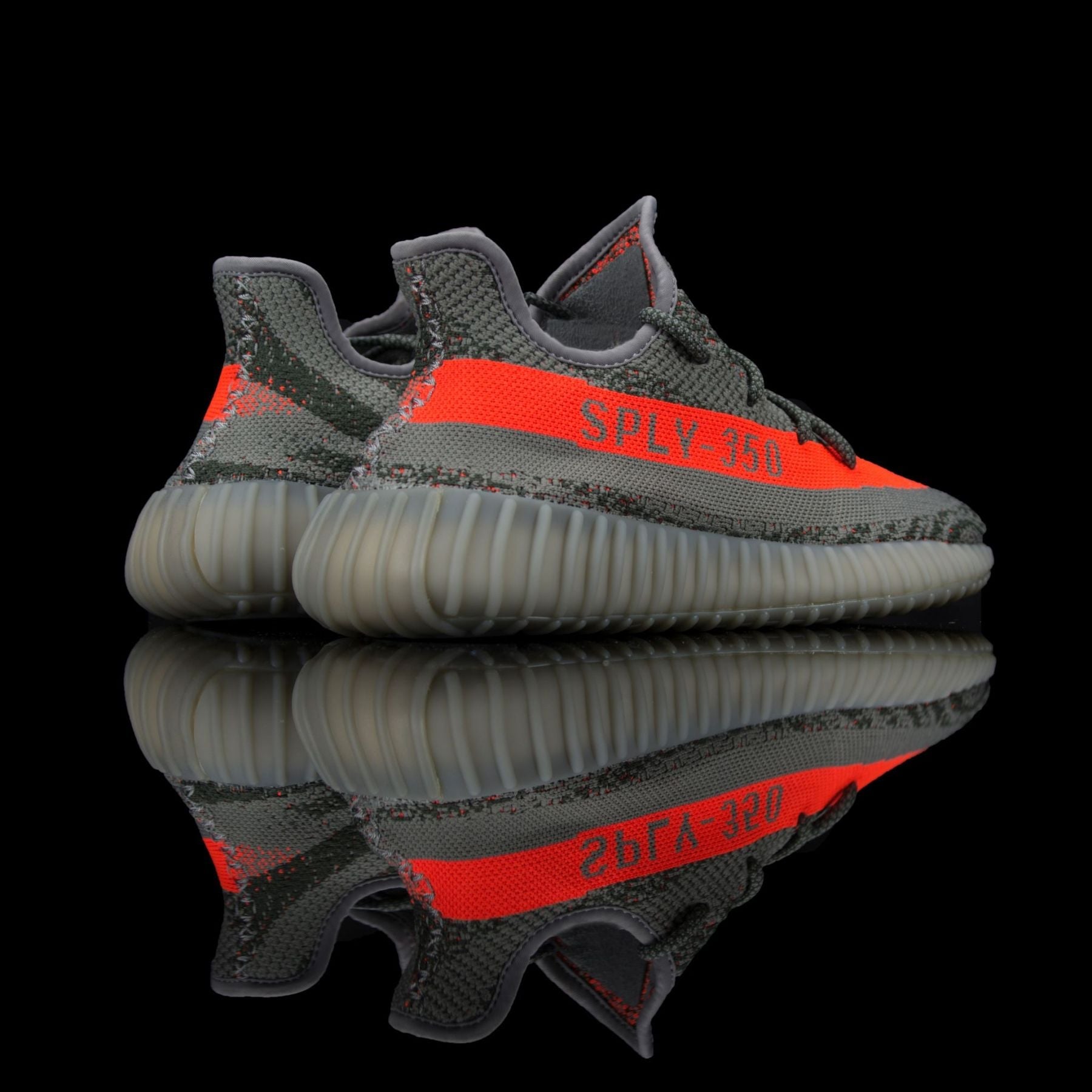 Adidas-Yeezy Boost 350-Product code: BB1826 Colour: Steeple Grey/Beluga/Solar Red Year of release: 2016-fabriqe.com