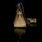 Hermes-Hand Bag-H 10.24 in. x W 5.91 in. x D 13.39 in.H 26 cm x W 15 cm x D 34 cm 13.39 in. (34 cm) Size: 34 Hardware: Silver Release Date: 2010 Colour: Brown Material: Grained Leather 100%, Silver Made in Italy-fabriqe.com
