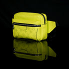 Louis Vuitton-Bumbag-8.27 x 6.69 x 1.97 inches ( length x height x width ) 20.8 x H 16.7 x W 5 cm/L 8.2 x H 6.6 x W 2.0 inches Lime Green Taïga cowhide leather and Monogram Bahia coated canvas Cowhide leather trim Textile lining Silver-colour hardware Adj