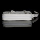 Louis Vuitton-Clutch-WT-9.06 x 4.53 x 1.57 inches ( length x height x width ) L 21.3 x H 12 x W 4.8 cm/ L 8.4 x H 4.7 x W 1.9 inches Powder White Taurillon Monogram Cowhide leather Textile lining Tone-on-tone hardware Matte-effect resin chain Removable st