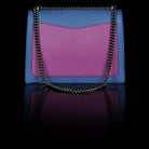 Gucci-Dionysus Shoulder Bag-Selfridges exclusive Blue Leather, a material with low environmental, Pink sides Antique silver-toned hardware Fox's head and Shells design made with sequins Tiger head closure Interior zippered compartment Pocket under the flap External rear pocket Sliding chain strap can be worn as a shoulder strap with 35 drop or can be worn as a top handle with 22 drop Medium size: W30cm x H21cm x D10cm Suede lining with interior pockets Made in Italy The model is 178 cm-fabriqe.com