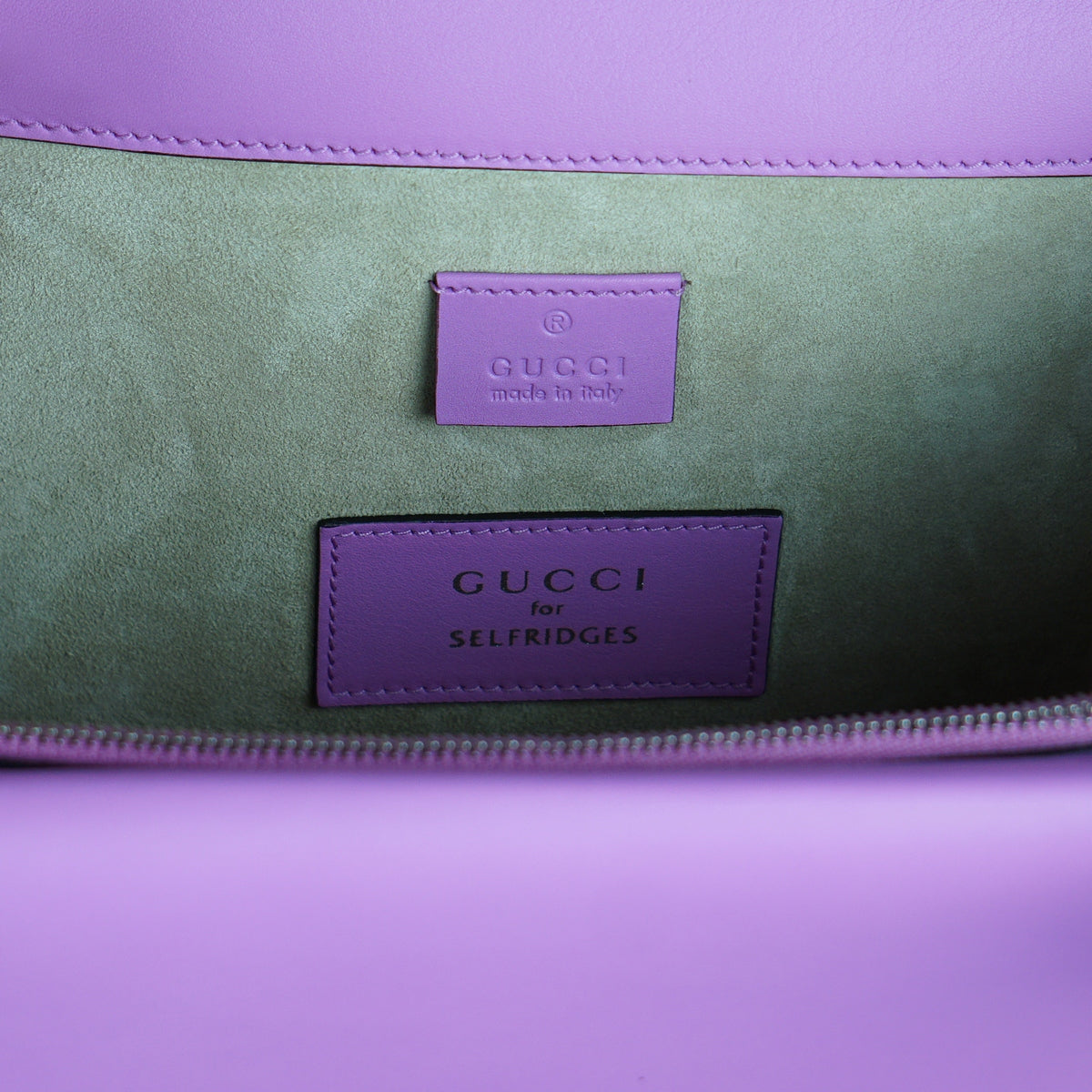 Gucci-Dionysus Shoulder Bag-Selfridges exclusive Blue Leather, a material with low environmental, Pink sides Antique silver-toned hardware Fox's head and Shells design made with sequins Tiger head closure Interior zippered compartment Pocket under the flap External rear pocket Sliding chain strap can be worn as a shoulder strap with 35 drop or can be worn as a top handle with 22 drop Medium size: W30cm x H21cm x D10cm Suede lining with interior pockets Made in Italy The model is 178 cm-fabriqe.com