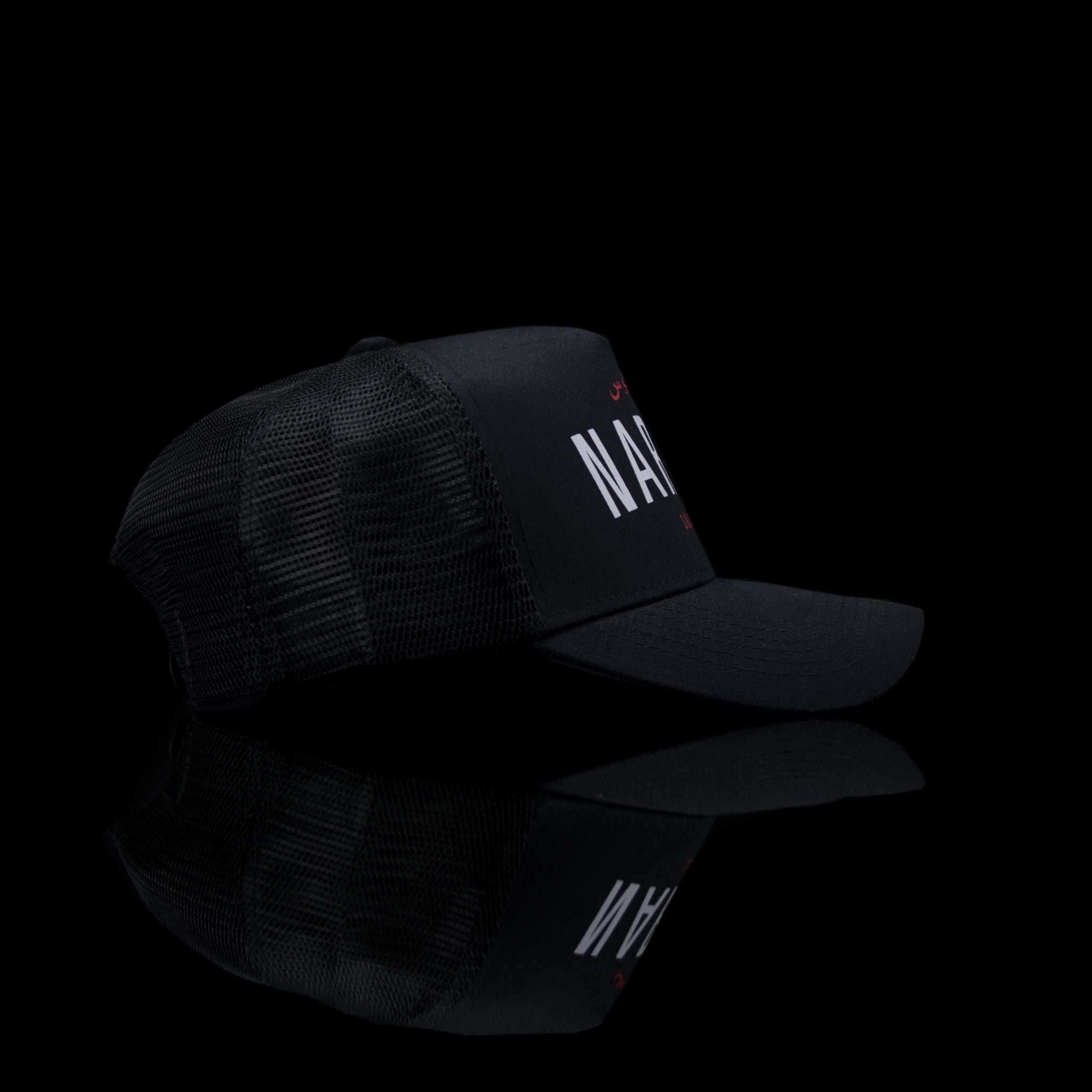 Sultan Est-Cap-Narcos (Arabic) One Size Fits All Black White-fabriqe.com