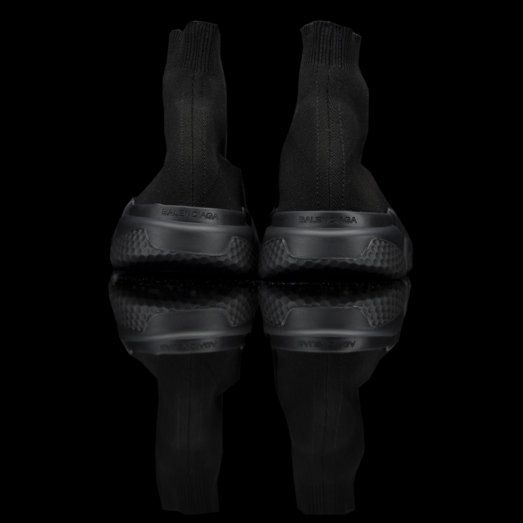 Balenciaga-Speed Knit-Product Code: 485625 W05G0 1000 Colour: Noir - Black Black Limited Stock Material: Textile Sock, Rubber Sole-fabriqe.com