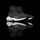 Balenciaga-Speed Knit-Product Code: 530284 20680 1000 Colour: Noir – Black Glitter Limited Stock Material: Glittered Textile Sock, Rubber Sole-fabriqe.com