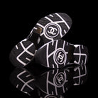 Chanel-CC Sneakers-CC Logo on side Multi Patent, Blue Teal, Yellow Rubber Sole 2018 Release Limited Stock-fabriqe.com