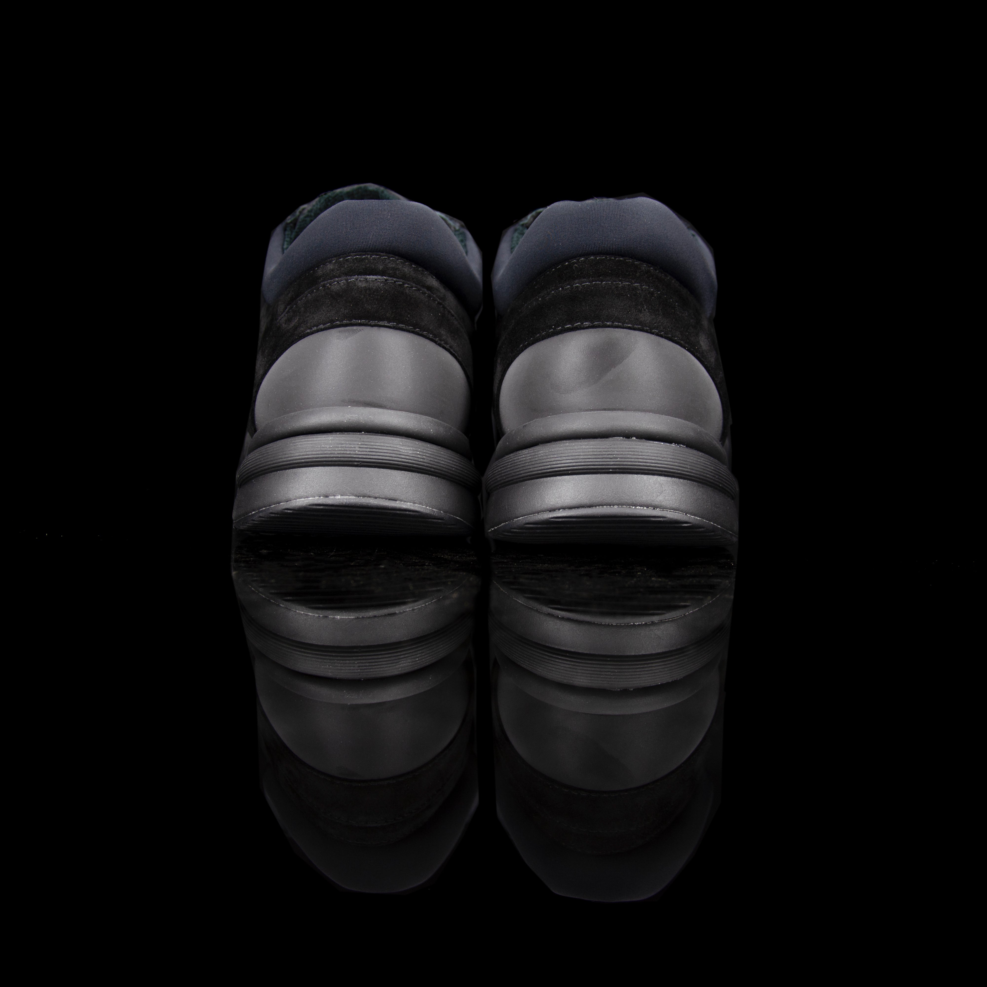 Chanel-CC Sneakers-Pre Order Duration (3-5 Working Days) CC Logo on side Black Reflective 3m pipping and back Black Release: 2019 Limited Release Suede Nylon 3m-fabriqe.com