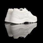 Chanel-CC Sneakers-Pre Order Duration (3-5 Working Days) CC Logo on side White Reflective 3m pipping and Back White Release: 2019 Limited Release Suede Nylon 3m-fabriqe.com