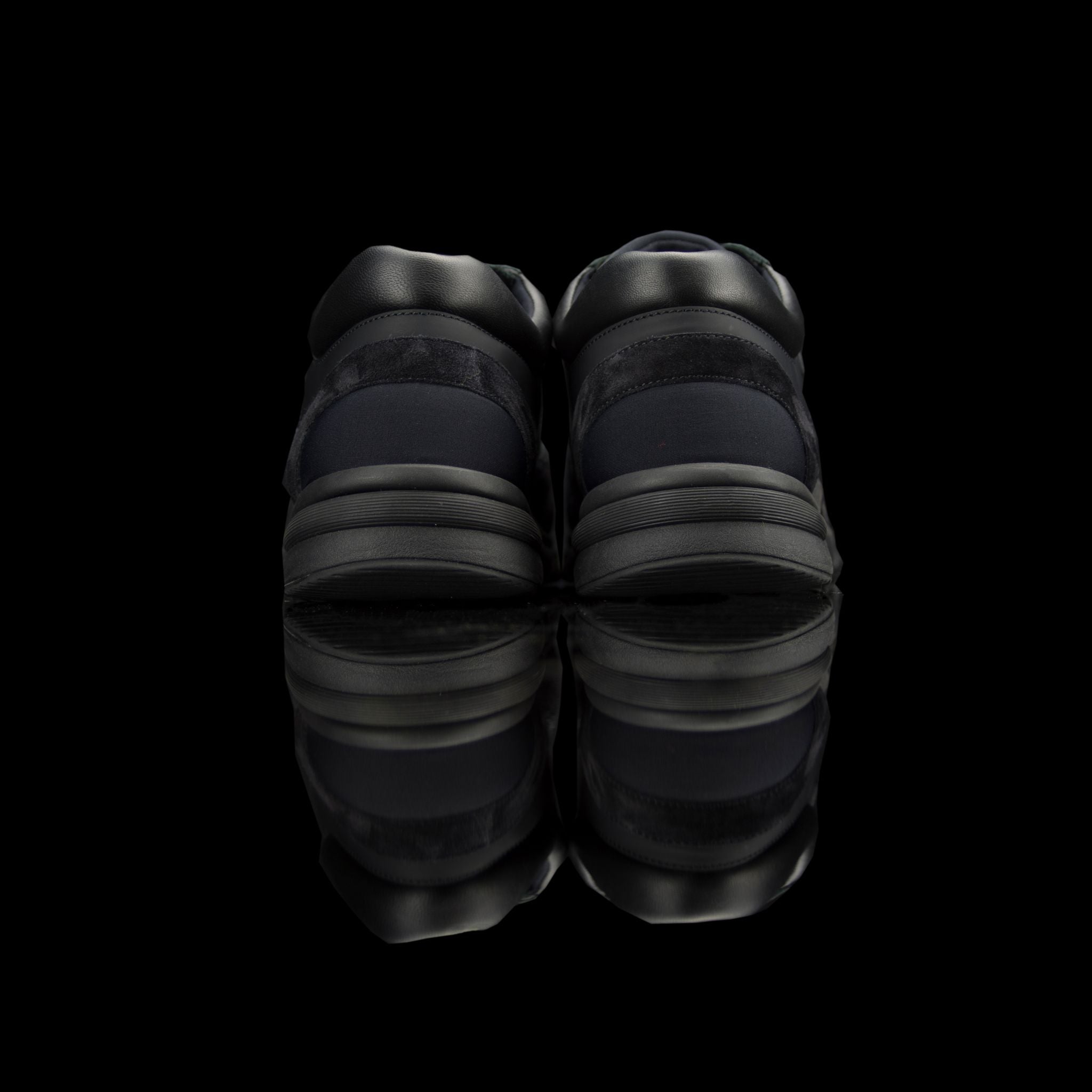 Chanel-CC Sneakers-Pre Order Duration (3-5 Working Days) CC Logo on side Black Rubber Sole 2018 Release Limited Stock Chanel CCs crafted in mixed fabric sports CC branding on the side. Nylon at vamp, leather touch at back and suede line finish grabs the s