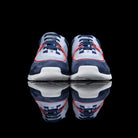 Chanel-CC Sneakers-CC Logo on side Corduroy Material, Leather, Suede. Navy, Grey, Red Rubber Sole 2018 Release Limited Stock-fabriqe.com