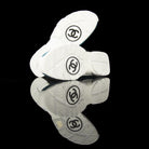 Chanel-CC Sneakers-Pre Order Duration (3-5 Working Days) CC Logo on side Grey Reflective 3m pipping and back Grey Green Release: 2019 Limited Release Suede Nylon 3m-fabriqe.com