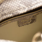 Christian Dior-Hand Bag-Python Skin Gold Brown, Gold Large Exclusive Release Length: 32 cm Width: 9 cm Height: 25 cm Handle Drop: 10 cm Interior Material: Leather Shoulder Strap: 45 cm Hardware: Gold Tone Release Date: 2013 Italy-fabriqe.com