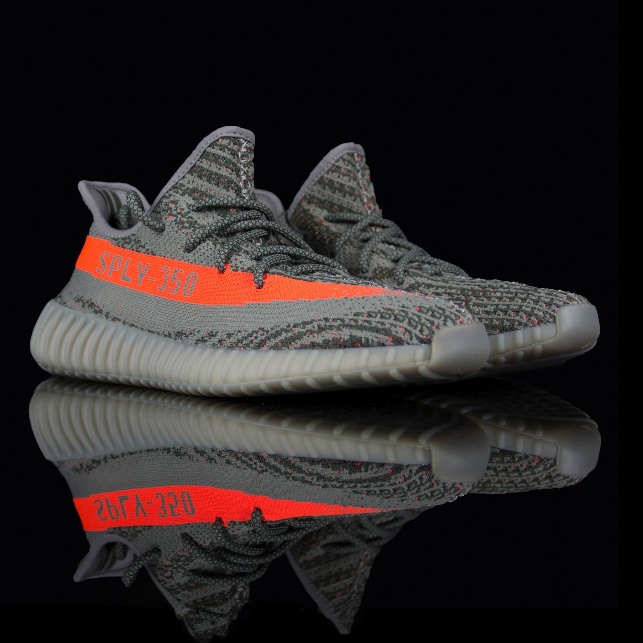 Adidas-Yeezy Boost 350-Product code: BB1826 Colour: Steeple Grey/Beluga/Solar Red Year of release: 2016-fabriqe.com