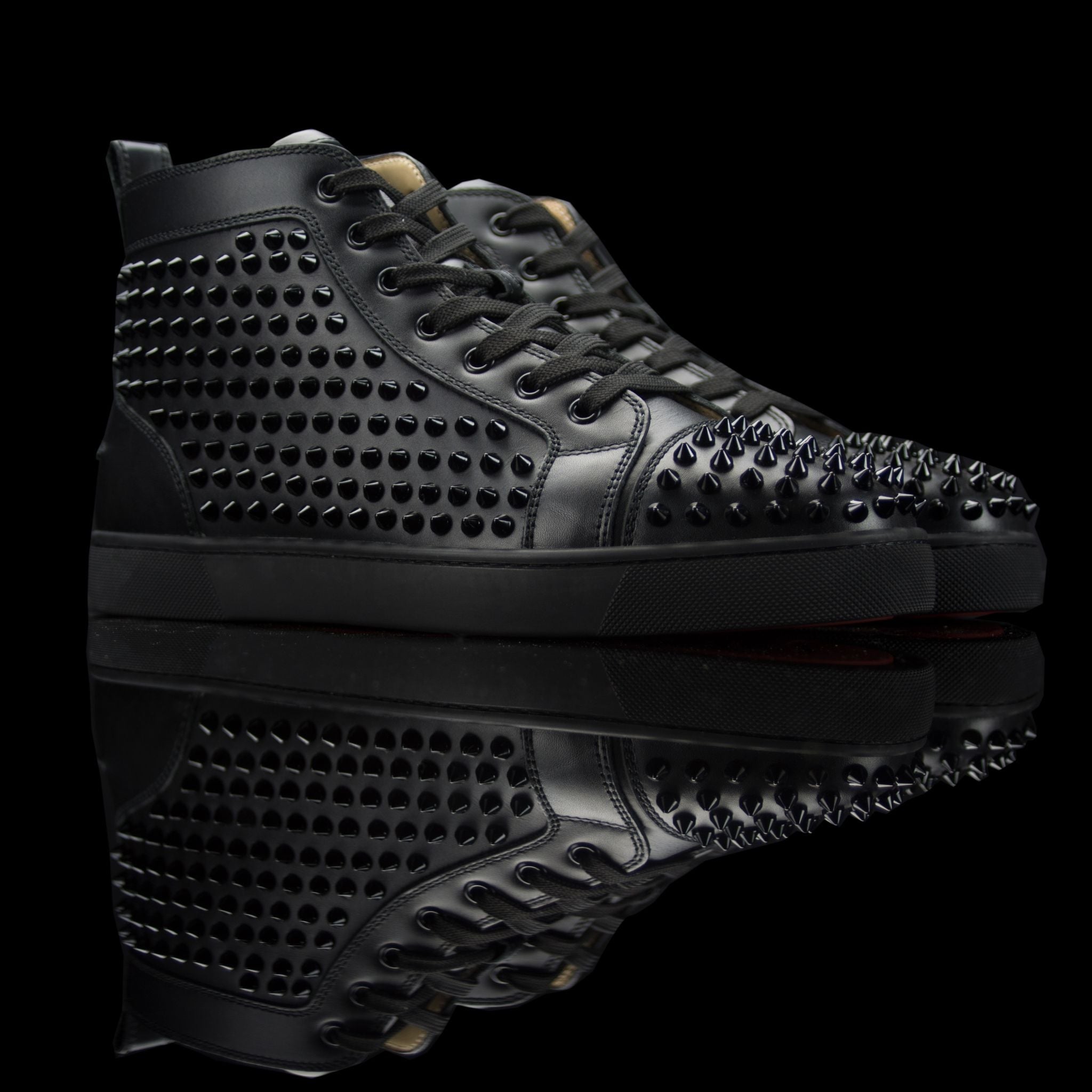 Christian Louboutin-Louis Flat-Product Code: Colour: Black-Black Discontinued Material: Leather-fabriqe.com