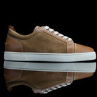 Christian Louboutin-Louis Flat Low-Product Code: Colour: Tan Limited Releasee Material: Leather, Suede Velours-fabriqe.com