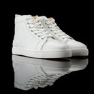 Christian Louboutin-Louis Flat High-Product: 3091177 Colour: White Discontinued Material: Leather-fabriqe.com