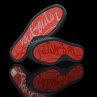 Christian Louboutin-Louis Junior Low Spikes-This Item is Pre-Order Only (3-5 Working Days) Product Code: 1130575 Colour: Black Black 2018 Release Limited Stock Material: Suede Velours, Metal Spikes-fabriqe.com