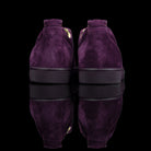 Christian Louboutin-Louis Junior Low-Product Code: 3170177 Colour: Merlot-Maroon Discontinued Material: Suede, Diamante on Toe Box Christian Louboutin Louis Junior Degra Flat VV/Strass/GG Merlot/Maroon.Suede/Velours. Diamante Toe Box-fabriqe.com