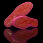 Christian Louboutin-Louis Junior Low Spikes-Product Code: 1130575 Colour: Fusain - Rosa-Pink 2015 Release Limited Stock Material: Suede Velours, Metal Spikes-fabriqe.com