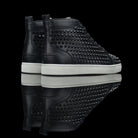 Christian Louboutin-Louis Spikes Calf Black White-fabriqe.com