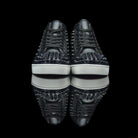 Christian Louboutin-Louis Spikes Calf Black White-fabriqe.com