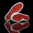 Christian Louboutin-Louis Spikes Calf Black White-fabriqe.com