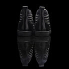 Christian Louboutin-Louis Orlato Flat Spikes-Colour: Black 2018 Release Material: Metal Spikes, Patent back, Suede trimming. Metal Spikes Discontinued-fabriqe.com