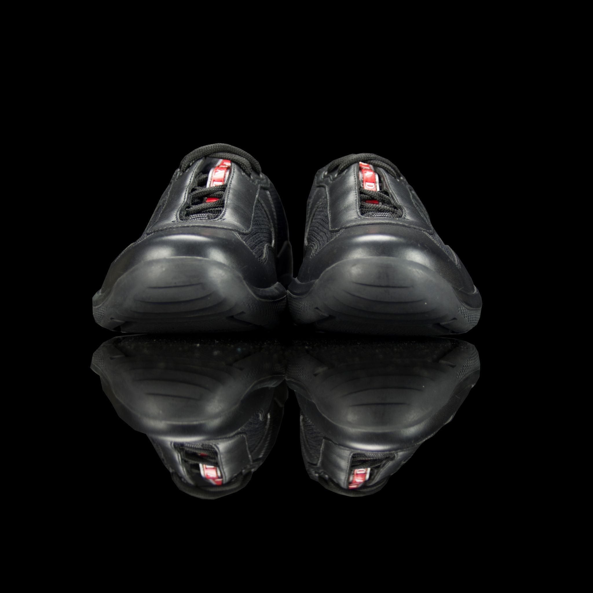 Prada-Americas World Cup-Product Code: PS0906 Colour: Nero-Black Classic Material: Leather, Mesh-fabriqe.com