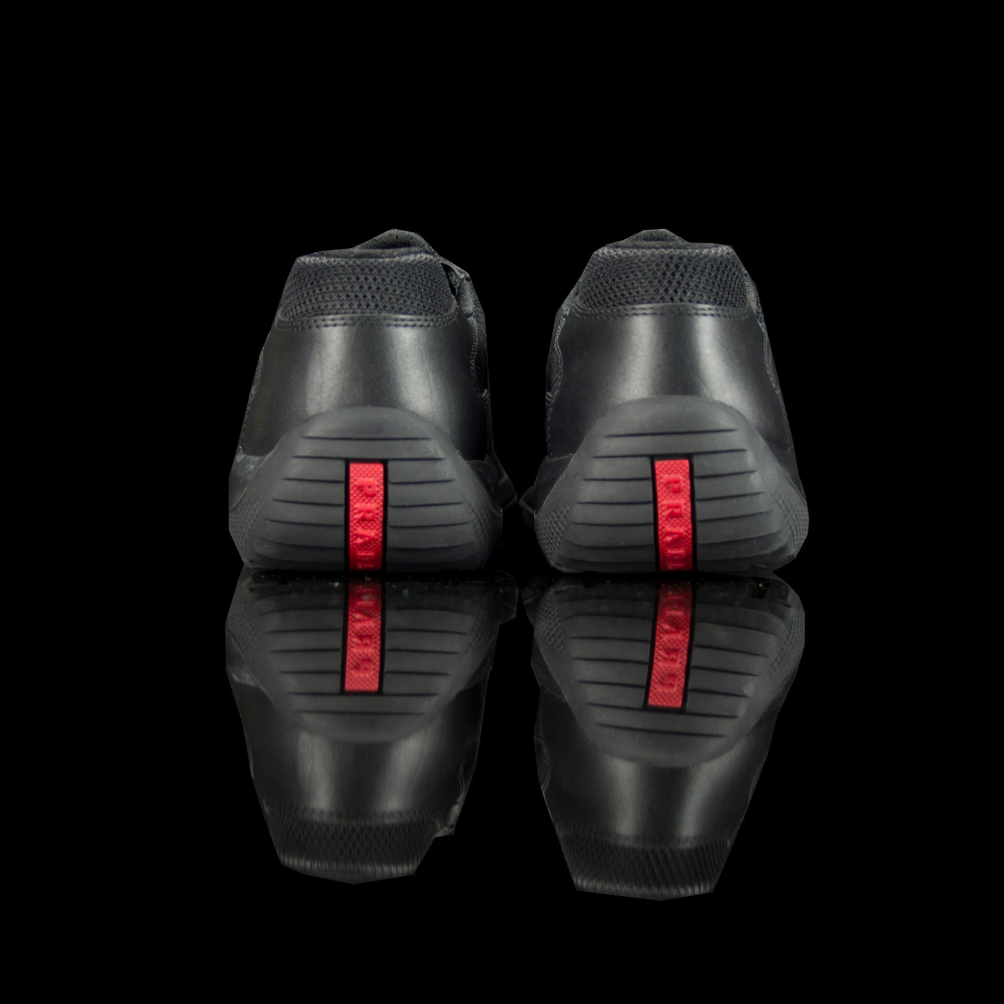 Prada-Americas World Cup-Product Code: PS0906 Colour: Nero-Black Classic Material: Leather, Mesh-fabriqe.com