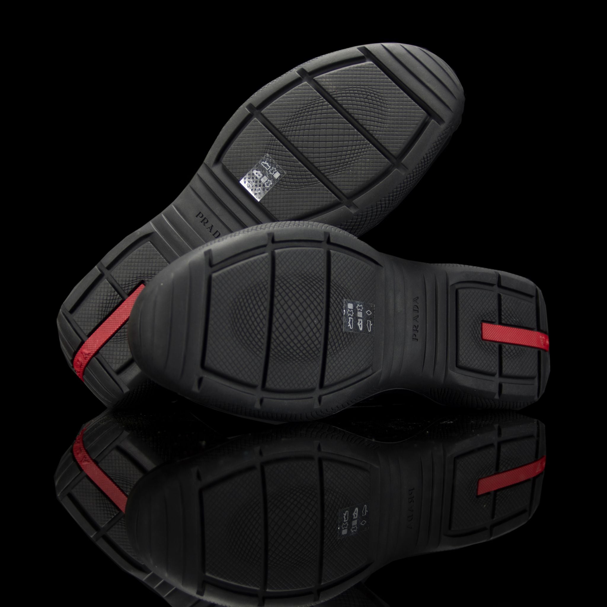 Prada-Americas World Cup-Product Code: PS0906 Colour: Nero-Black Classic Material: Leather, Mesh-fabriqe.com