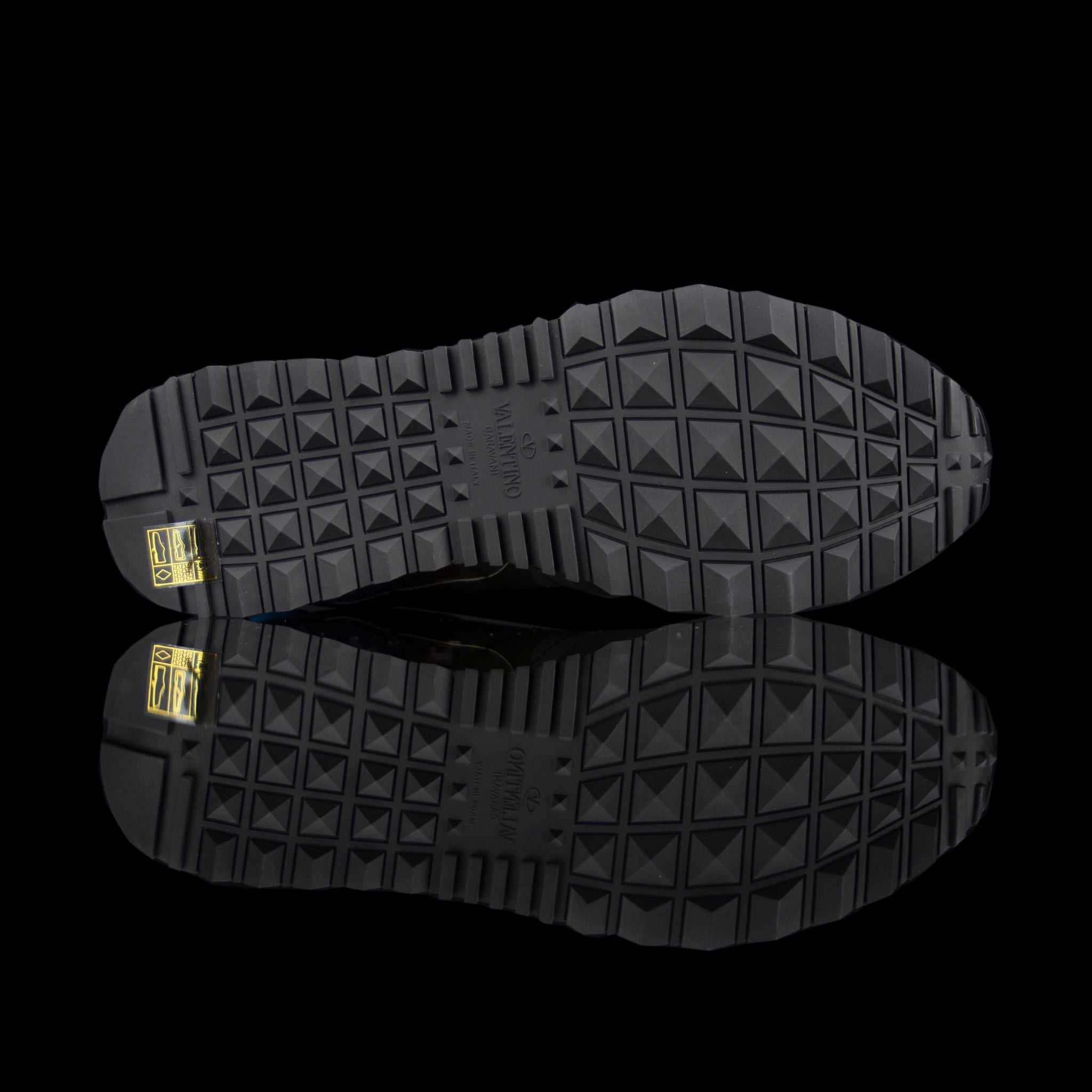 Valentino-Rockstud Sneakers-Product Code: PY2S0723IVN Colour: Multicolour Material: Leather, Suede Valentino Rockstud sneakers crafted in leather and suede feature camo design. Comfortably placed on rubber sole with a tough grip. The sneakers also sport a