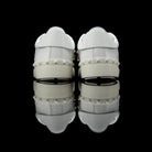 Valentino-Rockstud Sneakers-White leather Silver Rockstuds, leather linings, rubber soles Lace-up Come with dust bags Made in Italy Rockstud Untitled low by Valentino is a piece of intricate design. A luxury statement crafted in white leather and studded