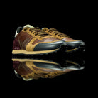 Valentino-Rockstud Sneakers-Product Code: MY2S0723 Colour: Brown Camo 2017 Release Material: Leather, Suede-fabriqe.com
