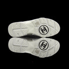 Chanel-CC Sneakers-Pre Order Duration (3-5 Working Days) CC Logo on side White Rubber Sole 2019 Release Limited Stock-fabriqe.com