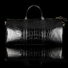 Tom Ford-Duffle-BK LARGE ALLIGATOR-Upper: Alligator Hardware: Brass Measures: 60 x 29 x 30 cm Lightweight Version of the Iconic Style New Detachable Shoulder Strap Buckles Inner Zip Pocket Made in Italy Crafted of Luxurious Alligator Tom Ford brings you L