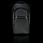 Louis Vuitton-GRAPHITE CANVAS-Colour: Graphite 17.72 x 6.69 inches ( height x width ) Cabin size Two zipped pockets on the exterior Foam padded computer pocket Mobile phone pocket Double zipper for security and convenience D-ring to clip keys-fabriqe.com