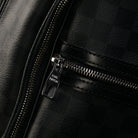 Louis Vuitton-GRAPHITE CANVAS-Colour: Graphite 17.72 x 6.69 inches ( height x width ) Cabin size Two zipped pockets on the exterior Foam padded computer pocket Mobile phone pocket Double zipper for security and convenience D-ring to clip keys-fabriqe.com