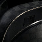 Louis Vuitton-GRAPHITE CANVAS-Colour: Graphite 17.72 x 6.69 inches ( height x width ) Cabin size Two zipped pockets on the exterior Foam padded computer pocket Mobile phone pocket Double zipper for security and convenience D-ring to clip keys-fabriqe.com