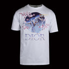 Dior-T-shirt-Colour: White Material: 100% Cotton Crew neck, short sleeves Fit: Oversize-fabriqe.com