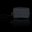 Louis Vuitton-Clutch Bag-9.4 x 6.3 x 2.4 inches9.4 x 6.3 x 2.4 inches ( length x height x width ) 1 exterior zipped pocket Silver color metallic pieces 10 card slots Multiple flat pockets-fabriqe.com