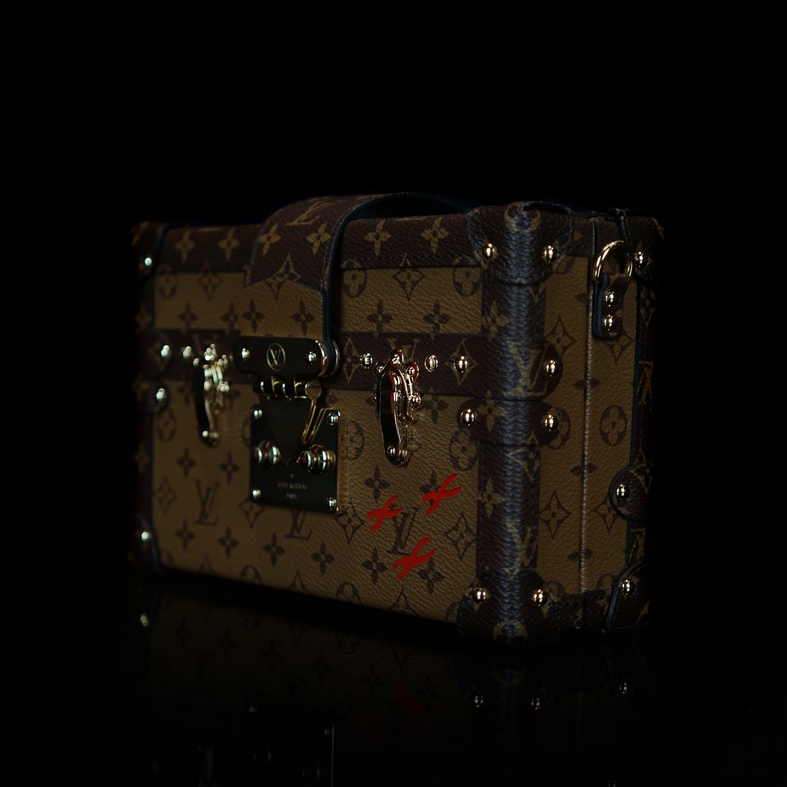Petite Malle Bag Monogram Reverse Canvas - Handbags M45960