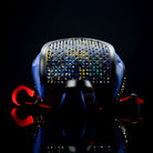 Christian Louboutin-Backpack-BL SPIKES-Leather Outer Metal Spikes Magnetic Closure Rubber Bottom-fabriqe.com