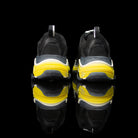 Balenciaga-Triple S-Pre Order Duration (3-5 Working Days) Product Code:534162 w09OG 1087 Colour: Black Yellow Limited Stock Material: Nubuck, Mesh, Rubber Sole Balenciaga Triple S Sneakers colour range is the new 2018 release for sneaker freaks. Crafted i