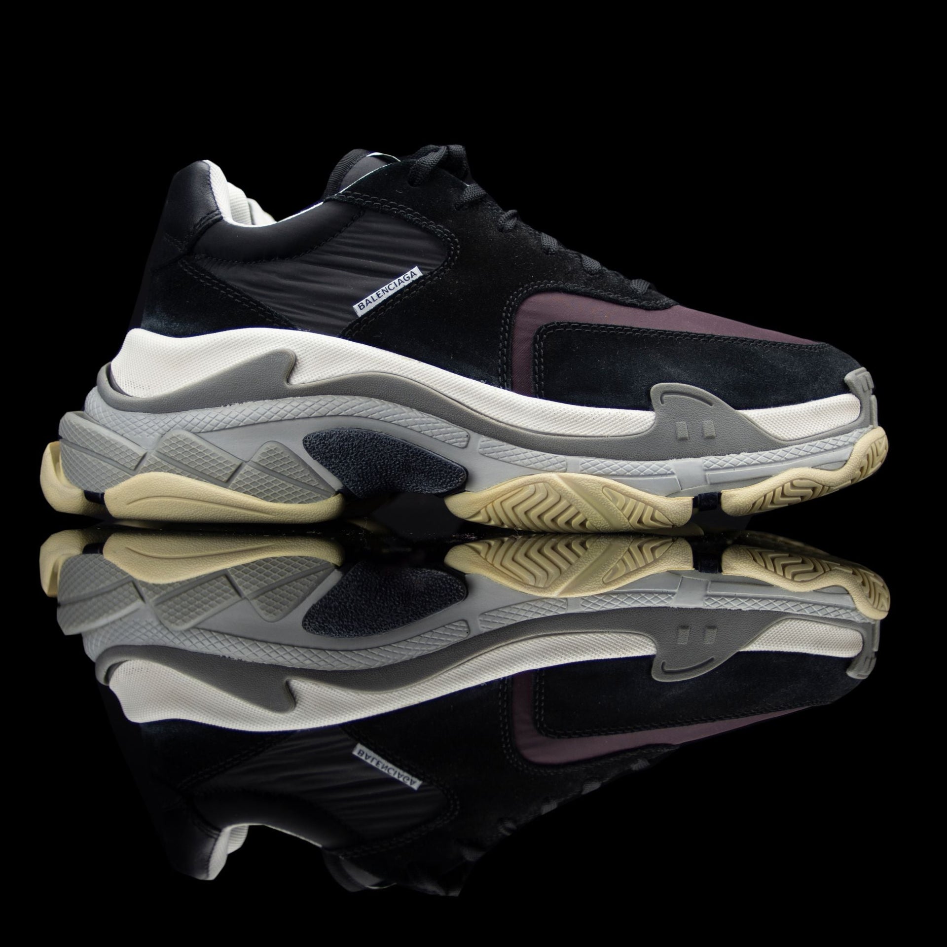Balenciaga Triple S Panelled Sneakers – Fabriqe - Main Image