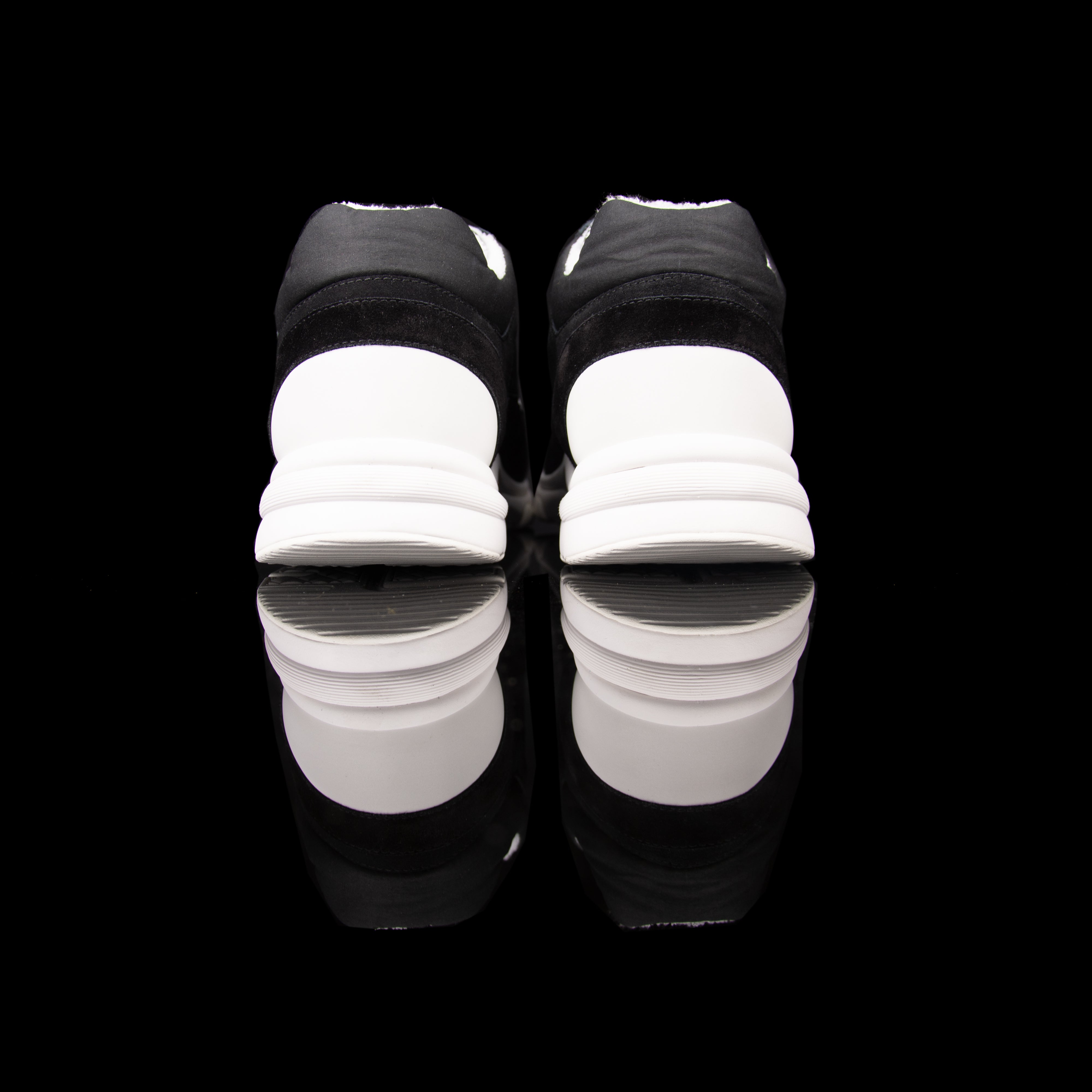 Chanel-CC Sneakers-Pre Order Duration (3-5 Working Days) CC Logo on side White Reflective 3m pipping and back Black, White 3m Release: 2019 Limited Release Suede Nylon 3m-fabriqe.com