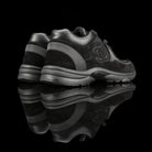 Chanel-CC Sneakers-Pre Order Duration (3-5 Working Days) CC Logo on side Black Mesh Toe Box, Mesh Sides, Reflective Panels Rubber Sole 2018 Release Limited Stock-fabriqe.com