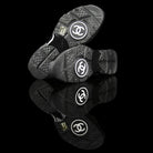 Chanel-CC Sneakers-Pre Order Duration (3-5 Working Days) CC Logo on side Black Mesh Toe Box, Mesh Sides, Reflective Panels Rubber Sole 2018 Release Limited Stock-fabriqe.com