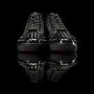 Christian Louboutin-Louis Flat High Spiked Toe-Product Code: 1150410 Colour: Black Black 2014 Release, Discontinued Material: Leather Suede Patent Crystal Spikes-fabriqe.com