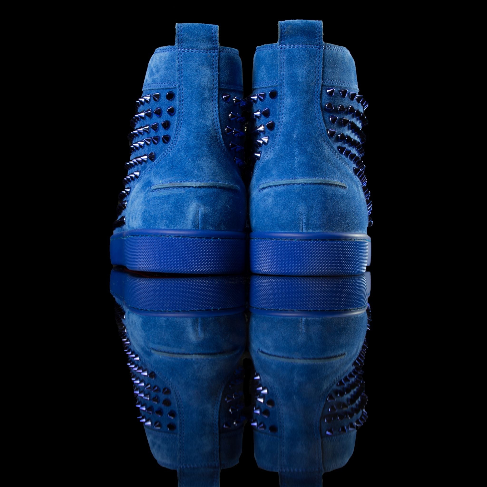 Christian Louboutin-Louis Flat-Product Code: Colour: Blue Azzuro Discontinued Material: Suede-fabriqe.com