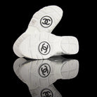 Chanel-CC Sneakers-Pre Order Duration (3-5 Working Days) This item is classed as Women’s CC Logo on side White, Grey, Blue Release: 2018 Limited Release Lambskin Leather & Calf Skin Suede-fabriqe.com
